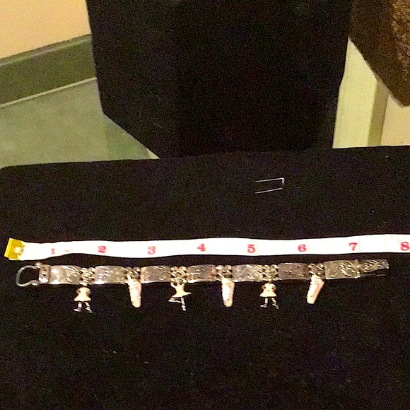 💕💕Host Pick💕💕🛍️3for $30🛍️NWOT Antique silver tone ballet bracelet - Picture 2 of 3